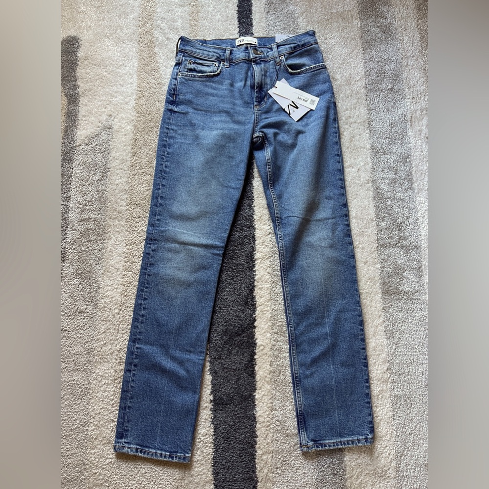✨ZARA✨ ZW THE SLIM FULL LENGTH JEANS